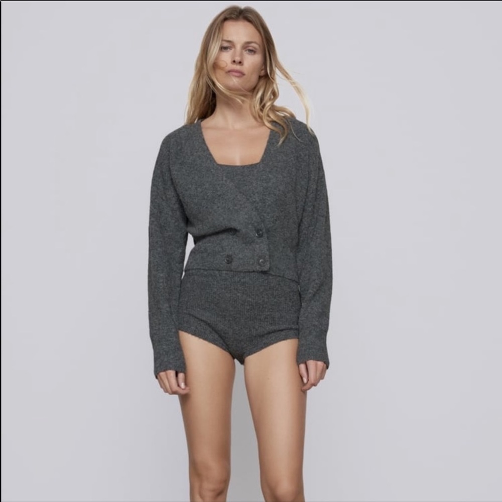 Zara 2 Piece Sweater Tank Set